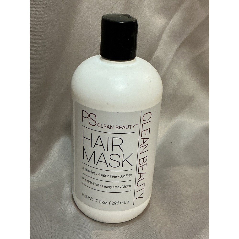 PS Clean Beauty Hair Mask Unisex 10oz White New Sulfate-Free Vegan Conditioning